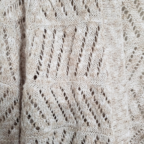 Torrid 3/4 Tan Marl Open Front Shrug/ Cardigan Size 1X - Picture 5 of 13